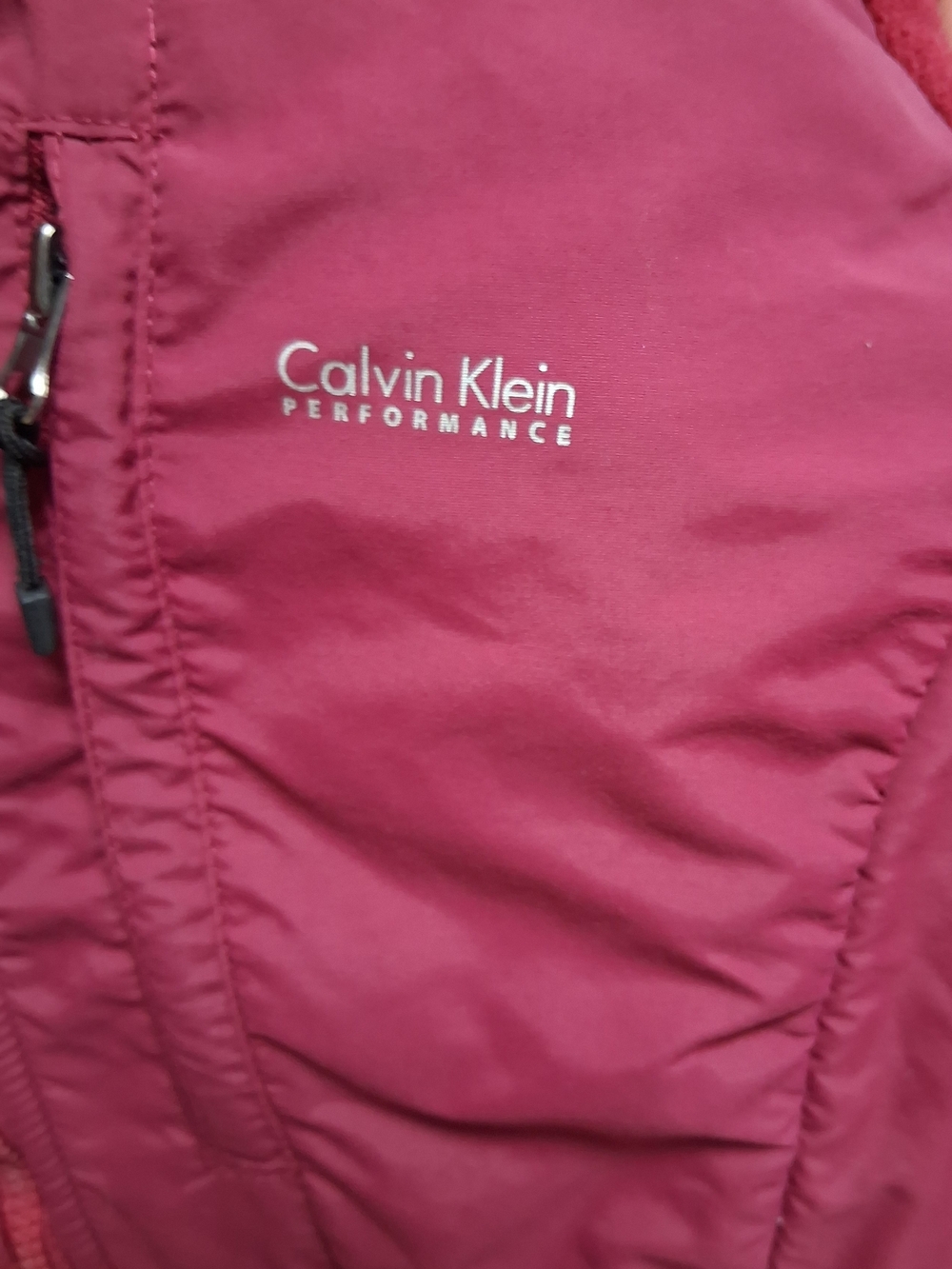 Calvin Klein Performance Raspberry Zip Jacket - Picture 2 of 3